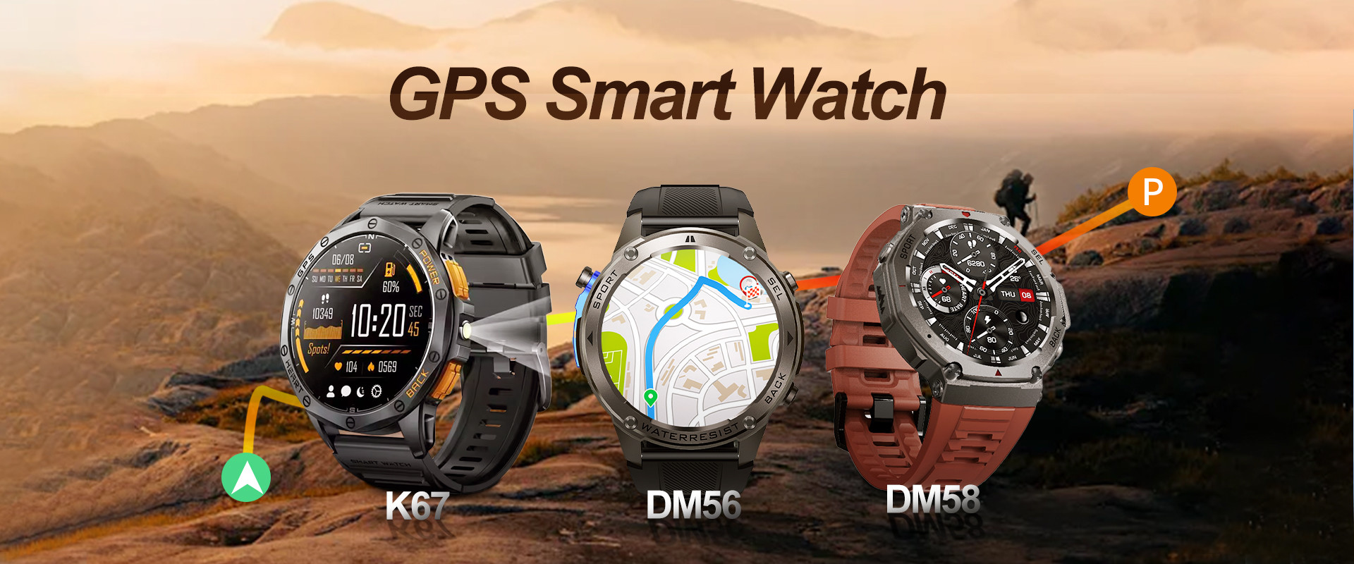 Kalite GPS Akıllı Saat Fabrika